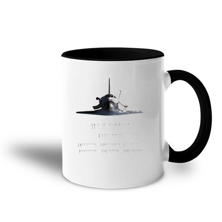 Space Shuttle 10Th Anniversary Last Flight 1981 2011 Ver2 Accent Mug