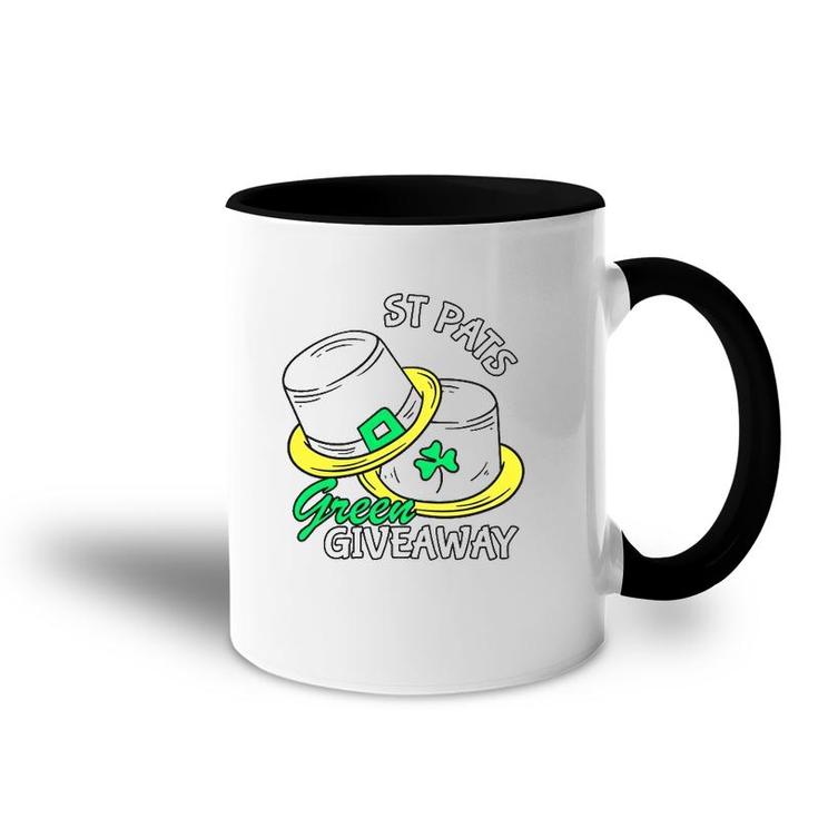 St Pats Green Giveaway Gift Accent Mug