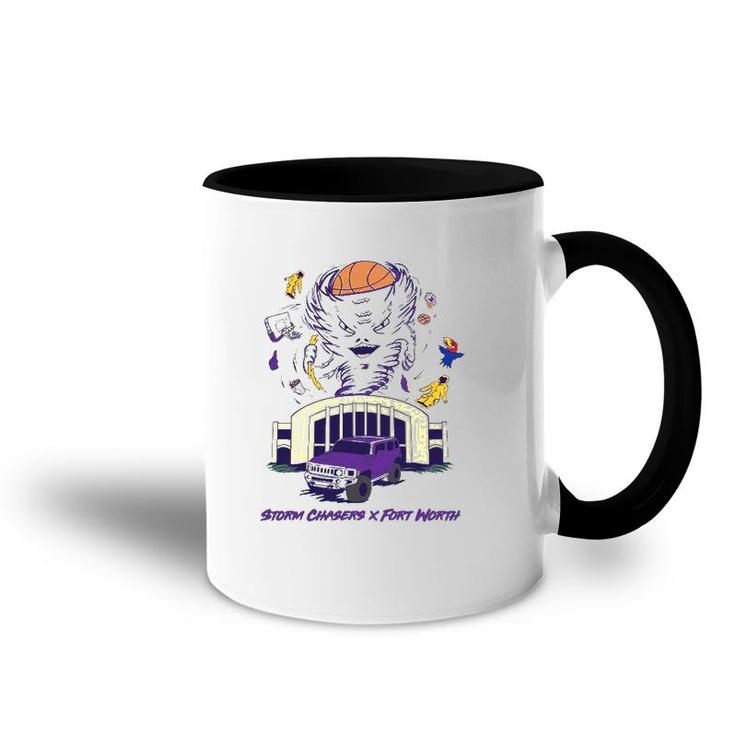 Storm Chasers X Fort Worth Basketball Accent Mug