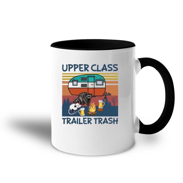 Upper Class Trailer Trash Gift Accent Mug