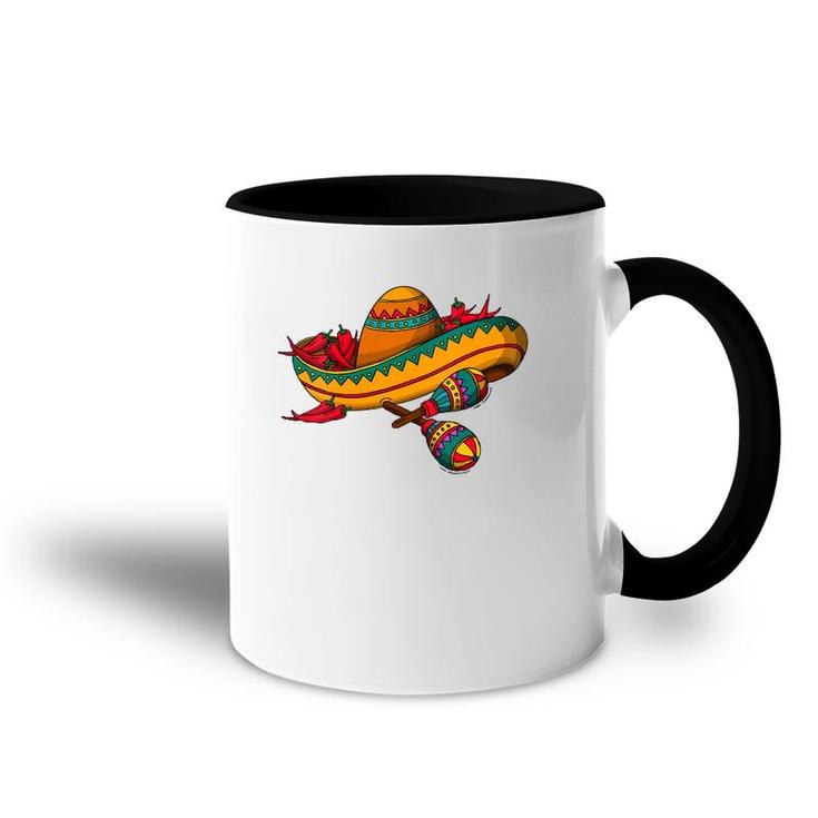 Womens Mexican Latino Hispanic Chicano - Sombrero Mexico  Accent Mug