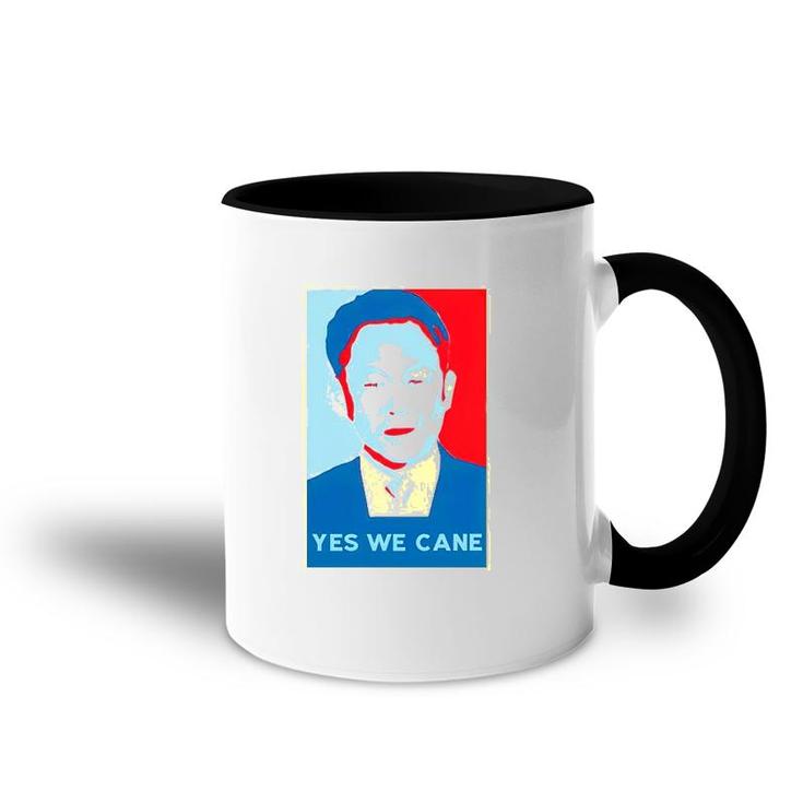 Yes We Cane Lee Kuan Yew Accent Mug