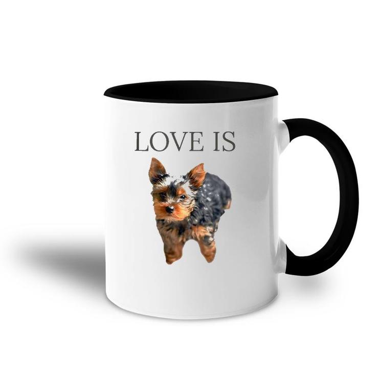 Yorkie  Love Yorkshire Terrier Gifts Men Women Accent Mug