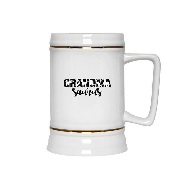Grandmasaurus Lovely Gifts Happy Mothers Day  Ceramic Beer Stein