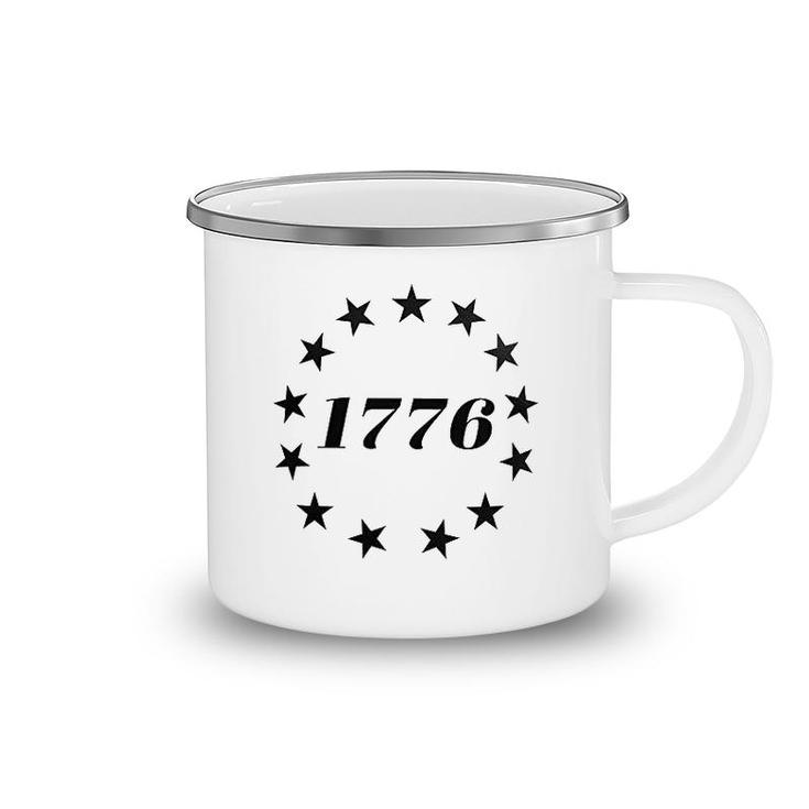 1776 Flag Camping Mug