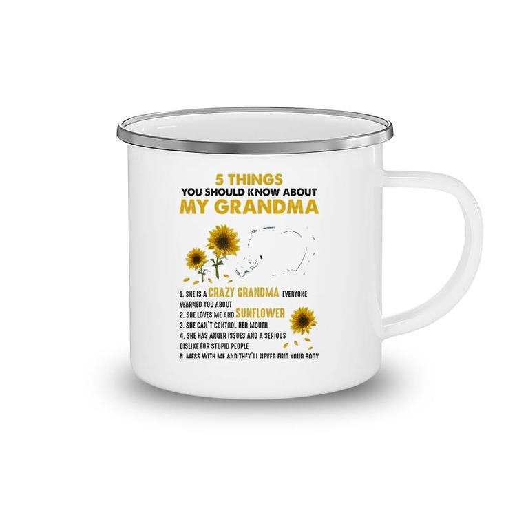5 Things You Should Know About My Grandma Mother Day Gift Camping Mug