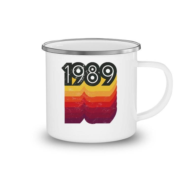 80S Style Retro 33Rd Birthday Vintage 1989 Gift Camping Mug