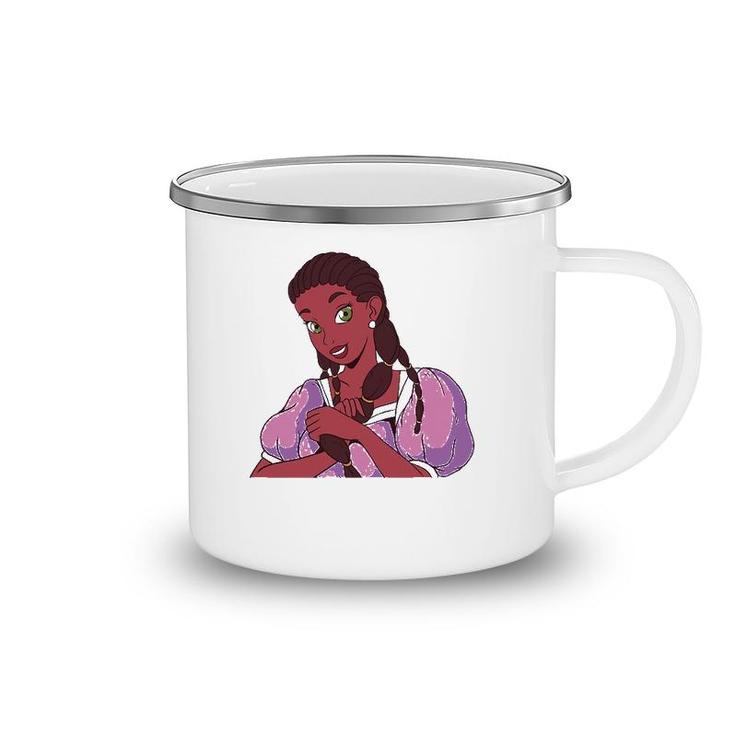 African American Black History Afro Gift Princes Woman Queen Camping Mug