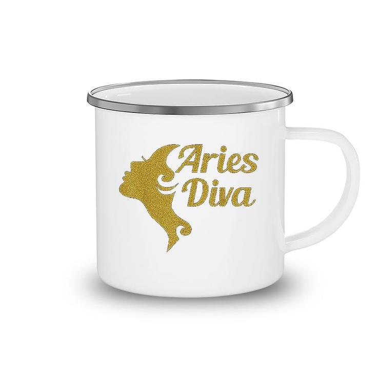 Aries Diva Camping Mug