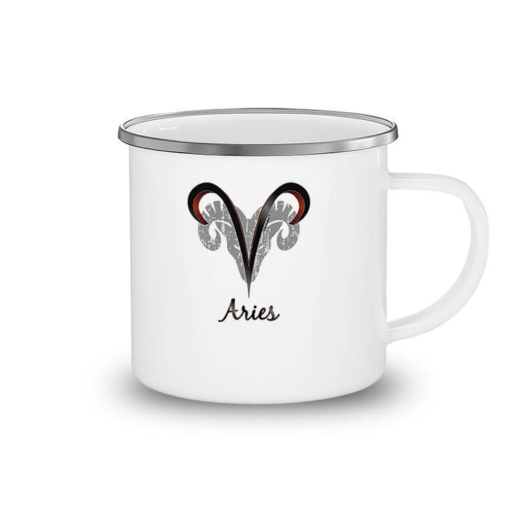 Aries Symbol Childrens Camping Mug
