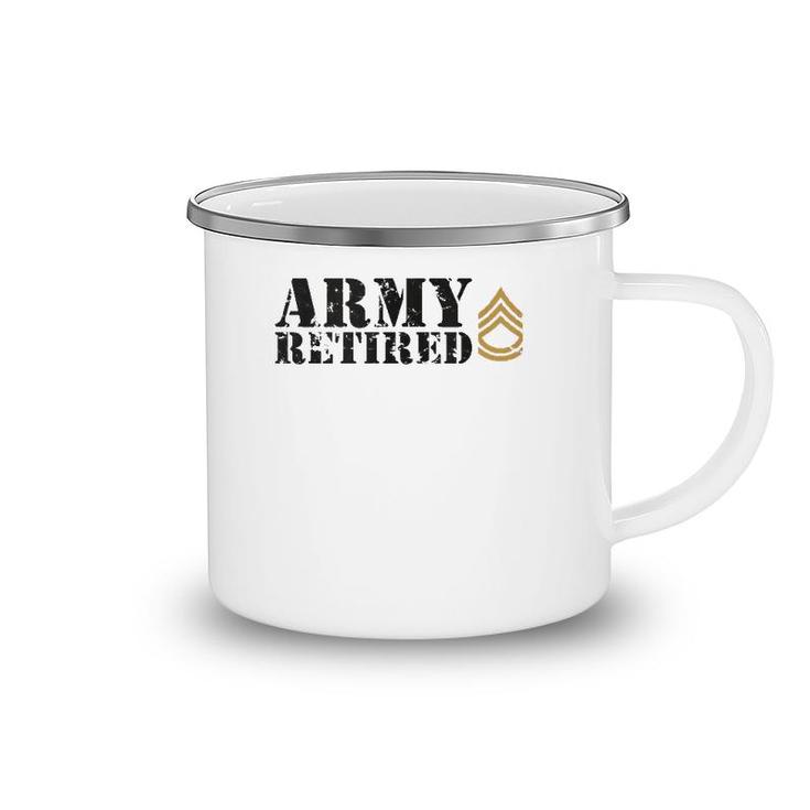 Army Sergeant First Class Sfc Retired  Camping Mug