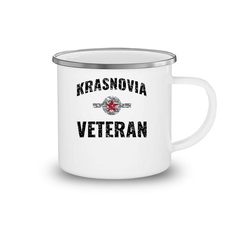 Army War In Krasnovia Veteran Camping Mug