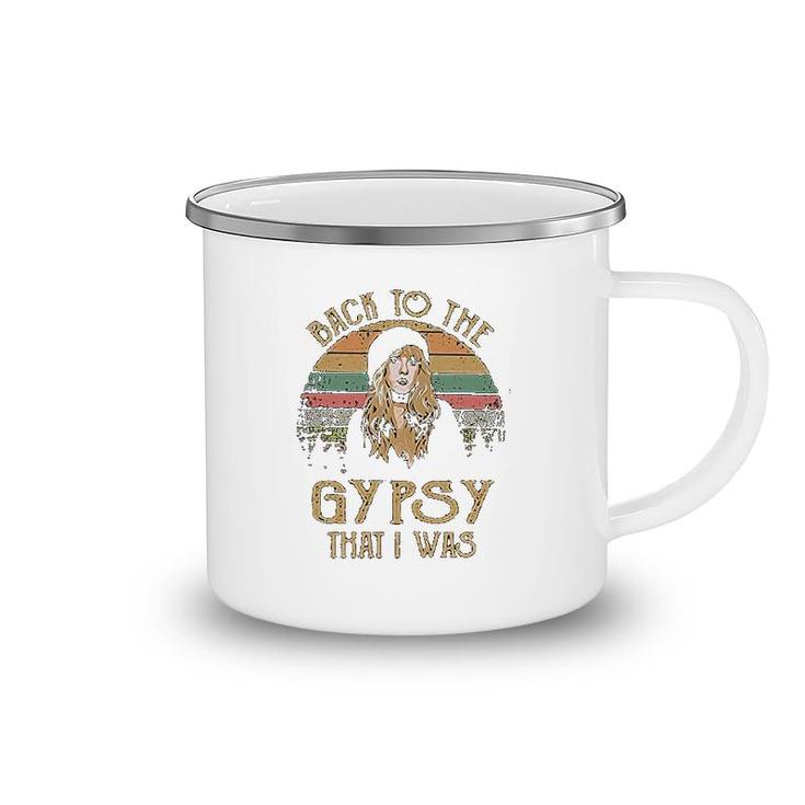 Back To The Gypsy That I Was Camping Mug