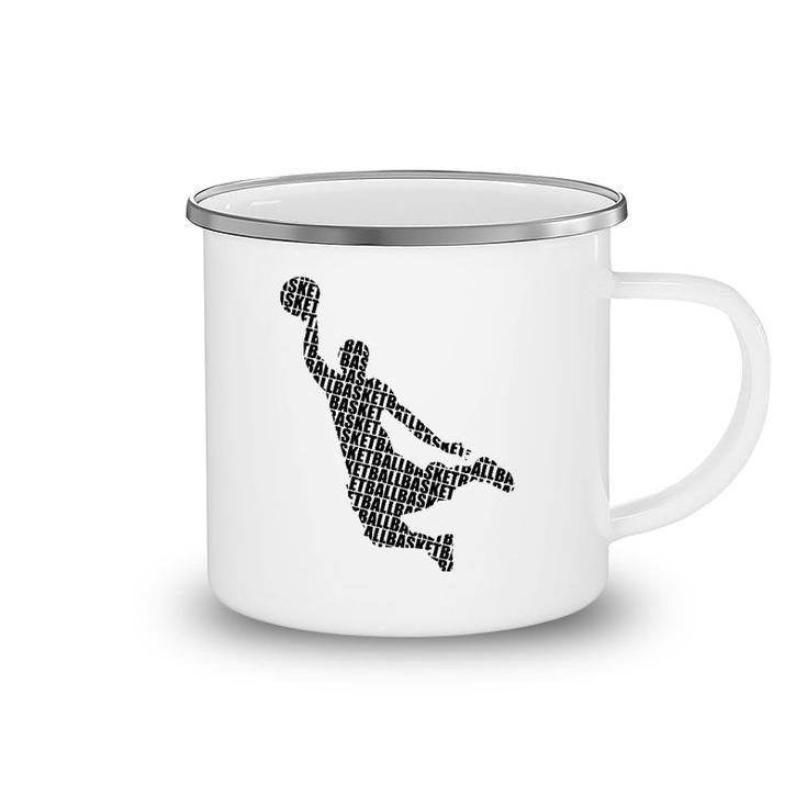 Basketball Player Fun Design For Basketball Players And Fans Camping Mug