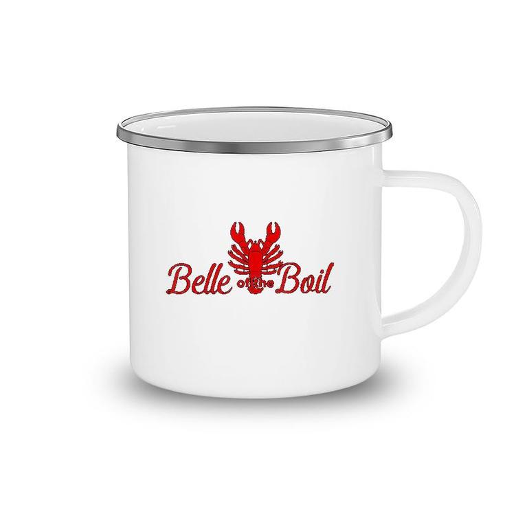 Belle Of The Boil Seafood Crawfish Boil  Lobster Party Camping Mug