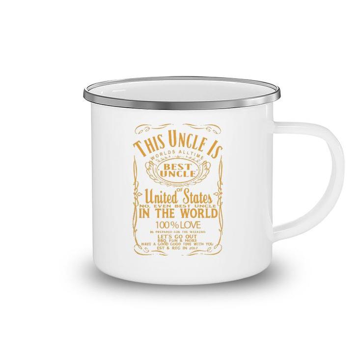 Best Uncle In The World Gift For Uncle Camping Mug