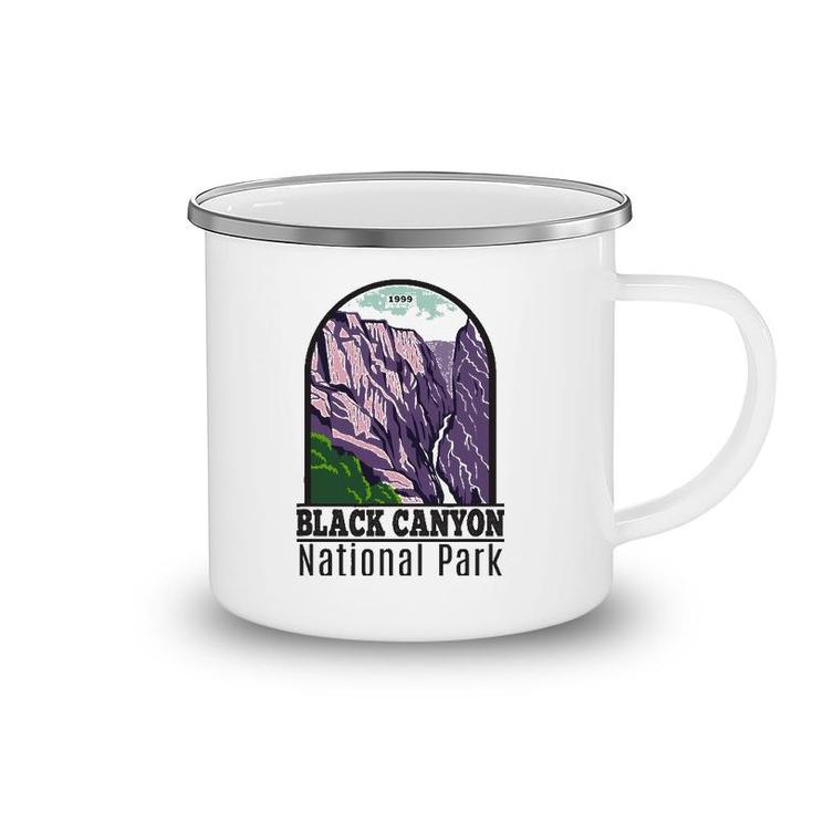 Black Canyon Of The Gunnison National Park Vintage Camping Mug