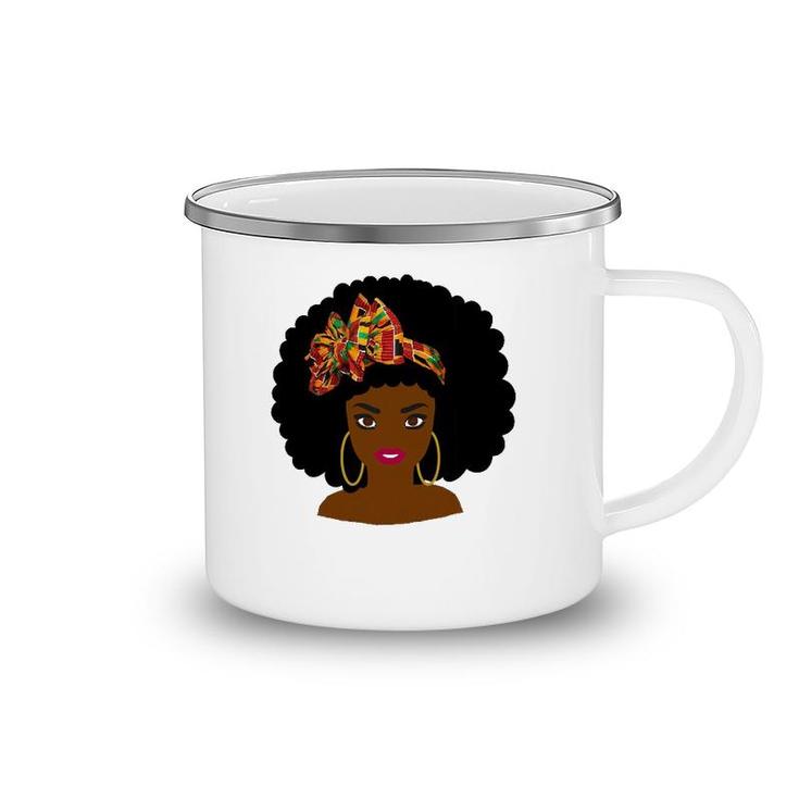 Black Girl Magic African Queen Melanin Girl Power Camping Mug