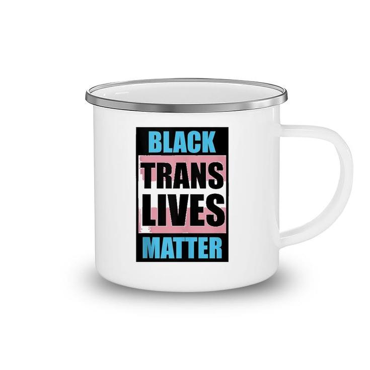 Black Trans Lives Matters Lgbt Camping Mug