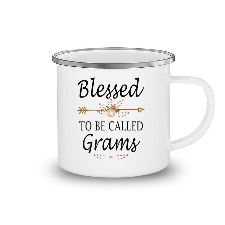 Blessed To Be Called Grams Mother's Day Gifts Raglan Baseball Tee Camping Mug