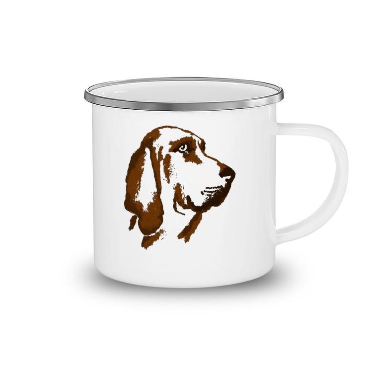 Bloodhound Dog Tee Pet Lover Camping Mug