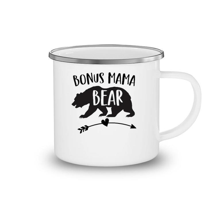 Bonus Mama Bear Best Step Mom Ever Stepmom Stepmother Camping Mug