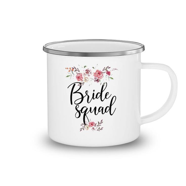 Bride Squad Wedding Gift For Bridesmaid Bridal Shower Camping Mug