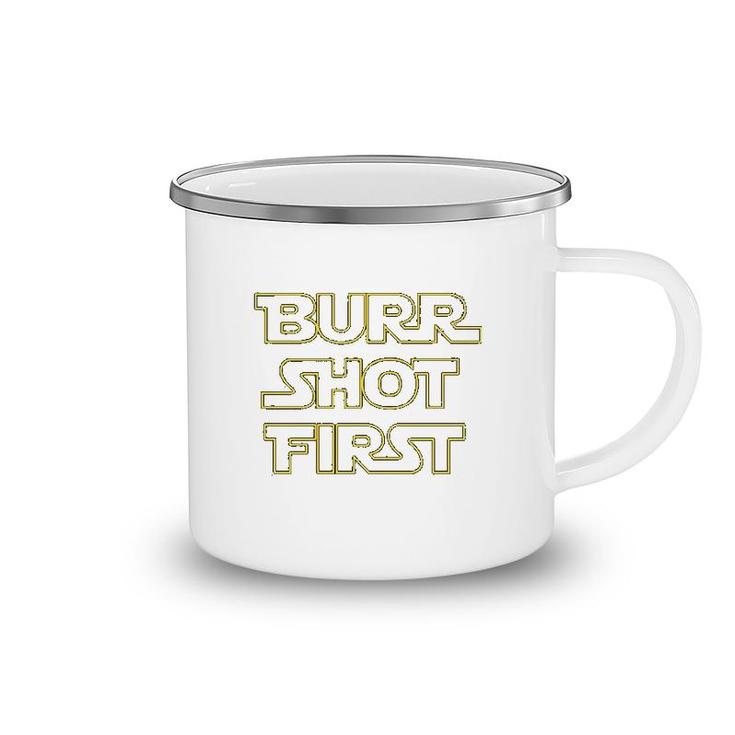 Burr Shot First Basic Cotton Camping Mug