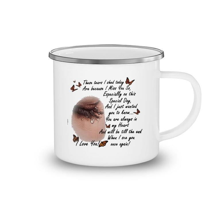 Butterfly I Love You Camping Mug