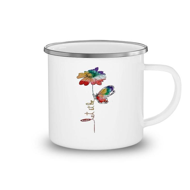 Butterfly Let It Be Classic Camping Mug