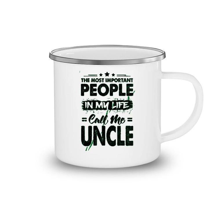 Call Me Uncle Camping Mug
