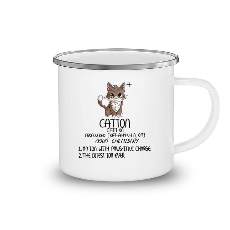 Cation Definition Camping Mug