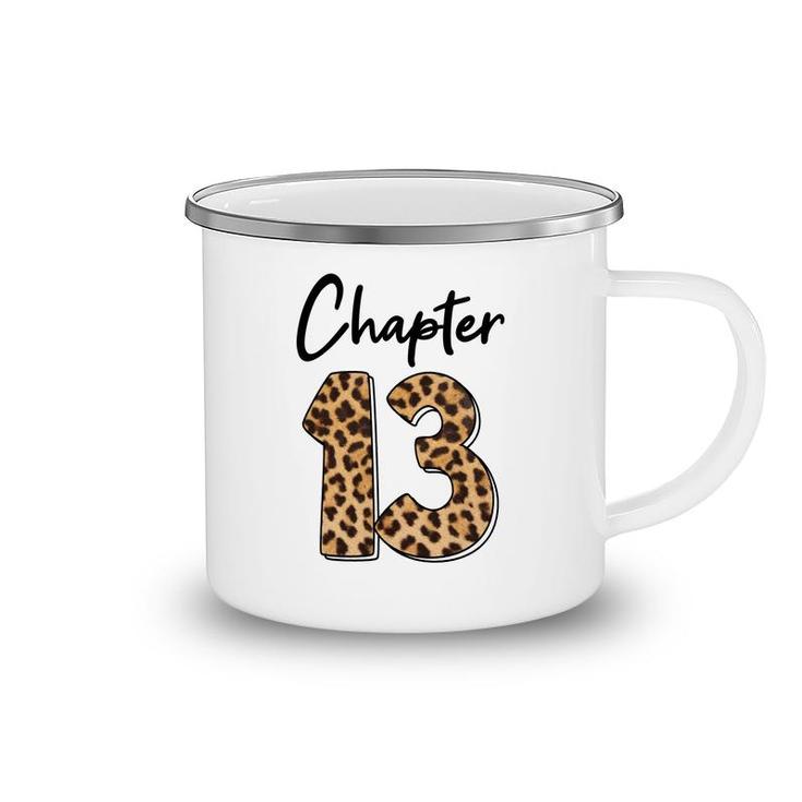 Chapter 13 Leopard 13Th Birthday Great  Art Camping Mug