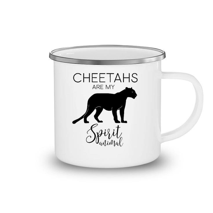 Cheetah Wild Animal Spirit Animal Camping Mug