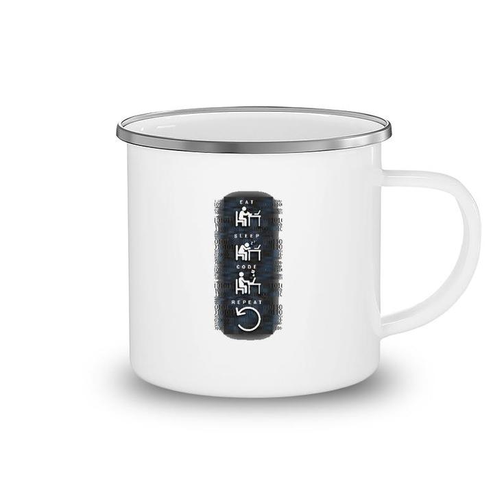 Computer Programmer Code Funny Geek Gift  Camping Mug