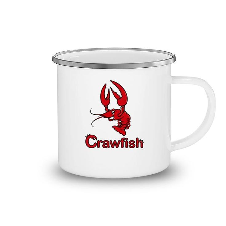 Crawfish Camping Mug