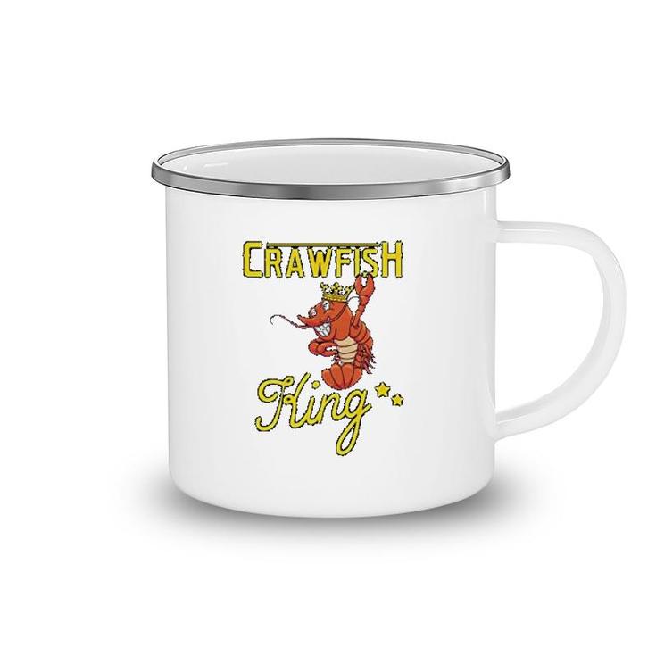 Crawfish King Camping Mug