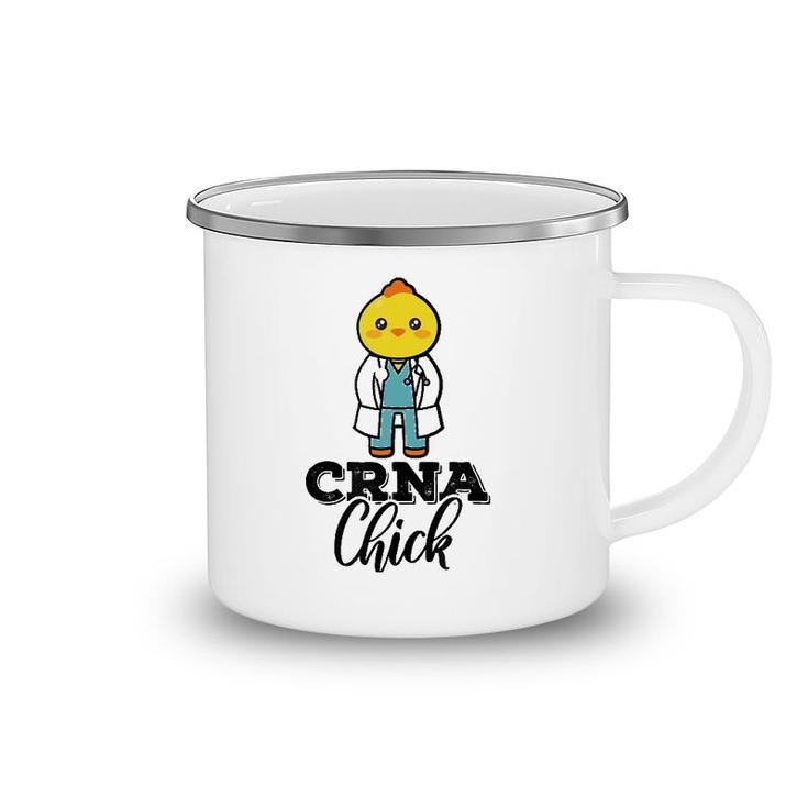 Crna Chick Anesthesiologist Nurse Funny Mother's Day  Camping Mug