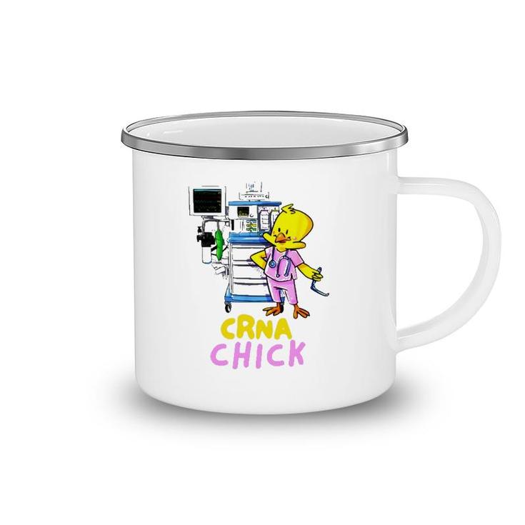 Crna Gift Appreciation Cute Crna Chick Nurse Camping Mug