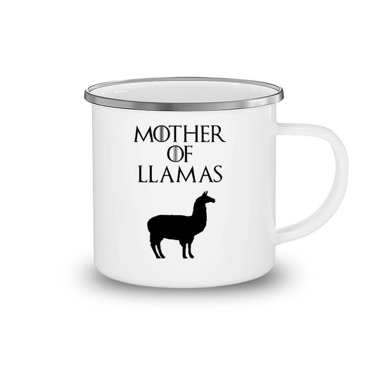 Cute & Unique Black Mother Of Llamas E010458 Ver2 Camping Mug