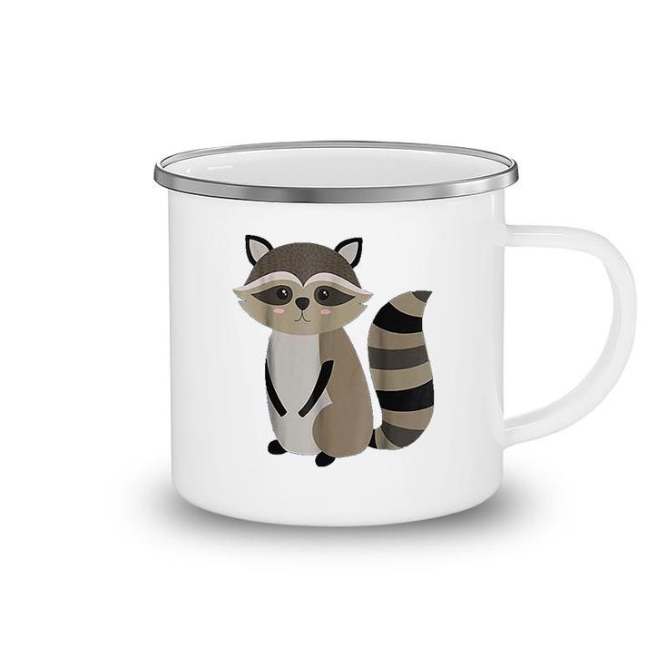 Cute Baby Raccoon  Animal  Nature Lover Camping Mug