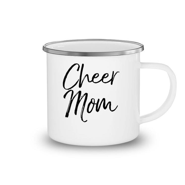 Cute Cheerleader Mother Apparel Gift For Women Cheer Mom Camping Mug