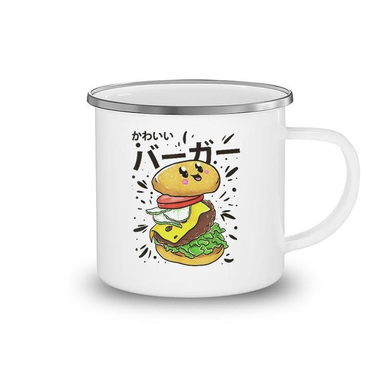 Cute Japanese Burger Kawaii Food Lover Camping Mug