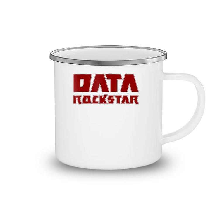 Data Rockstar Analysis Analytics Analyst Reporting Camping Mug