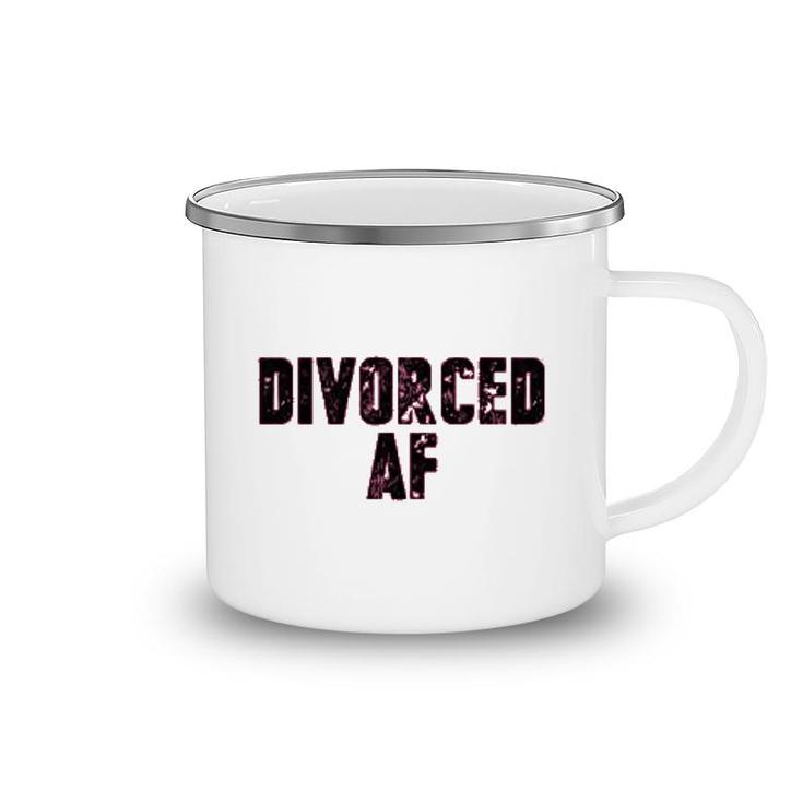 Divorced Af Camping Mug
