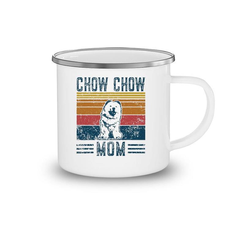 Dog Chow Chow Mom Vintage Chow Chow Mom Camping Mug