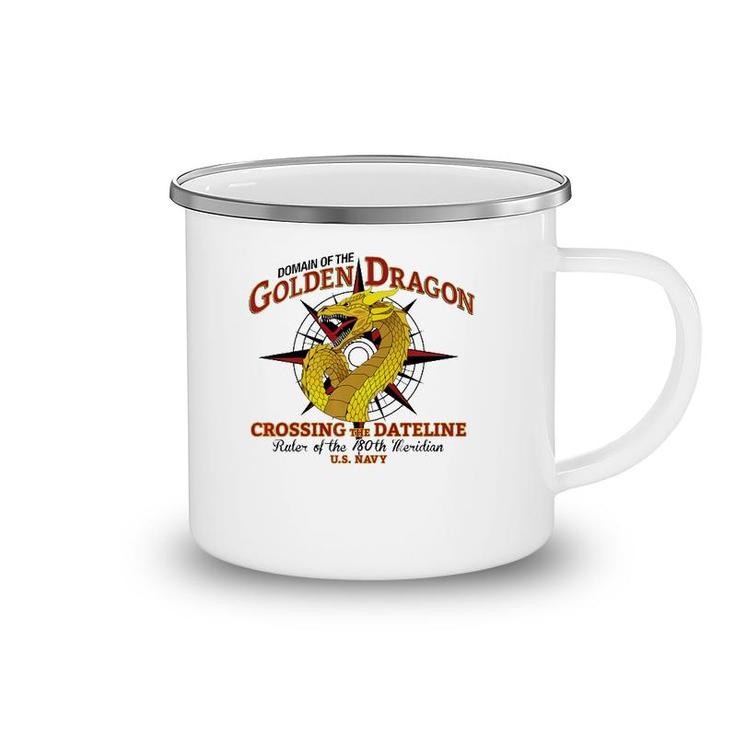Domain Of The Golden Dragon  Camping Mug