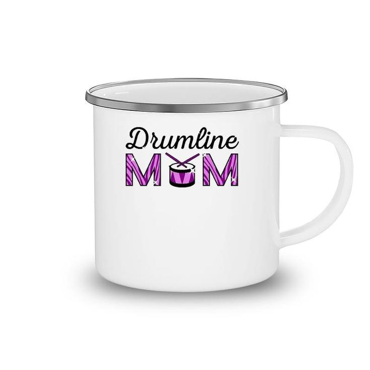 Drumline Mom Cool To Support Your Drummer Camping Mug