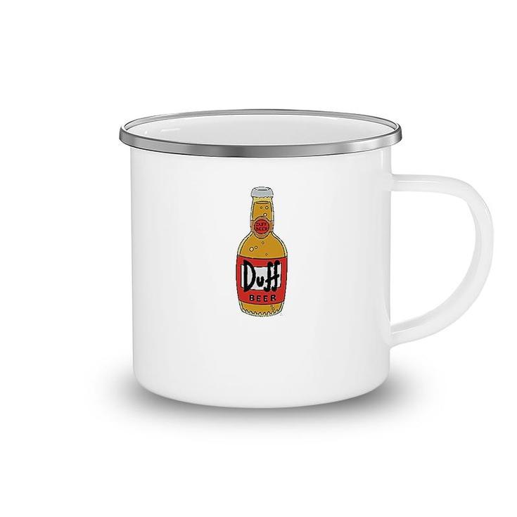 Duff Beer Bottle Camping Mug