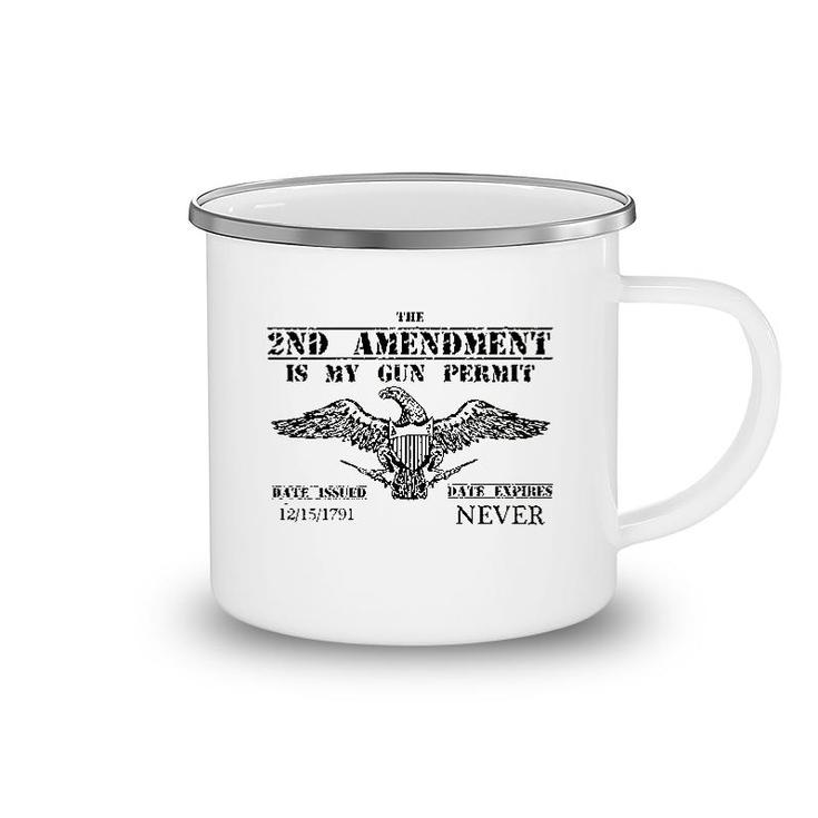 Eagle 2nd Amendment Camping Mug